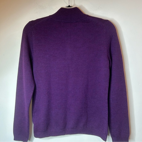 Brook Brothers 100% Merino Wool Mock Neck Sweater size S - Picture 4 of 8